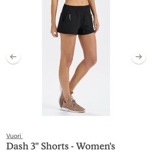 Vuori Dash 3” Shorts Women 1.0